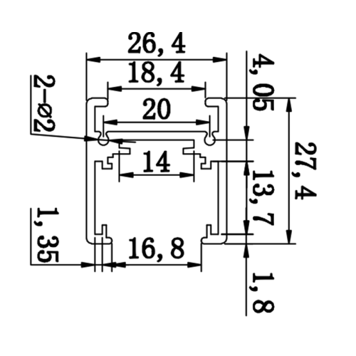 20 surface mounted led magnetic track light system